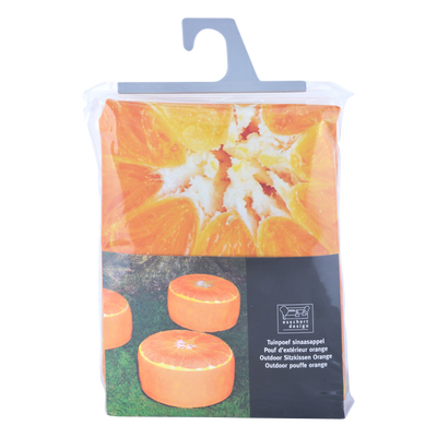 Puff Exterior Naranja